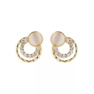 Pretty Opal S925 Dainty Earrings
